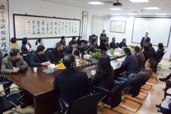 热烈迎接荆州市殡葬协会辅导光临南宫电子游戏参观领导