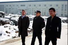 福寿园国际集团组团踏雪来访，浙江南宫电子游戏赢盛赞