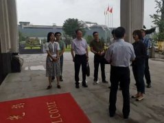 咸宁市副市长闵云来浙江南宫电子游戏作专项调研